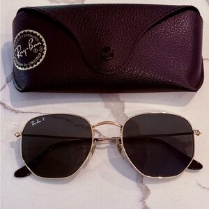 Ray-Ban Hexagonal Flat Sunglasses - Polarized